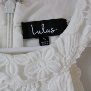LuLu's White Cocktail Dress!